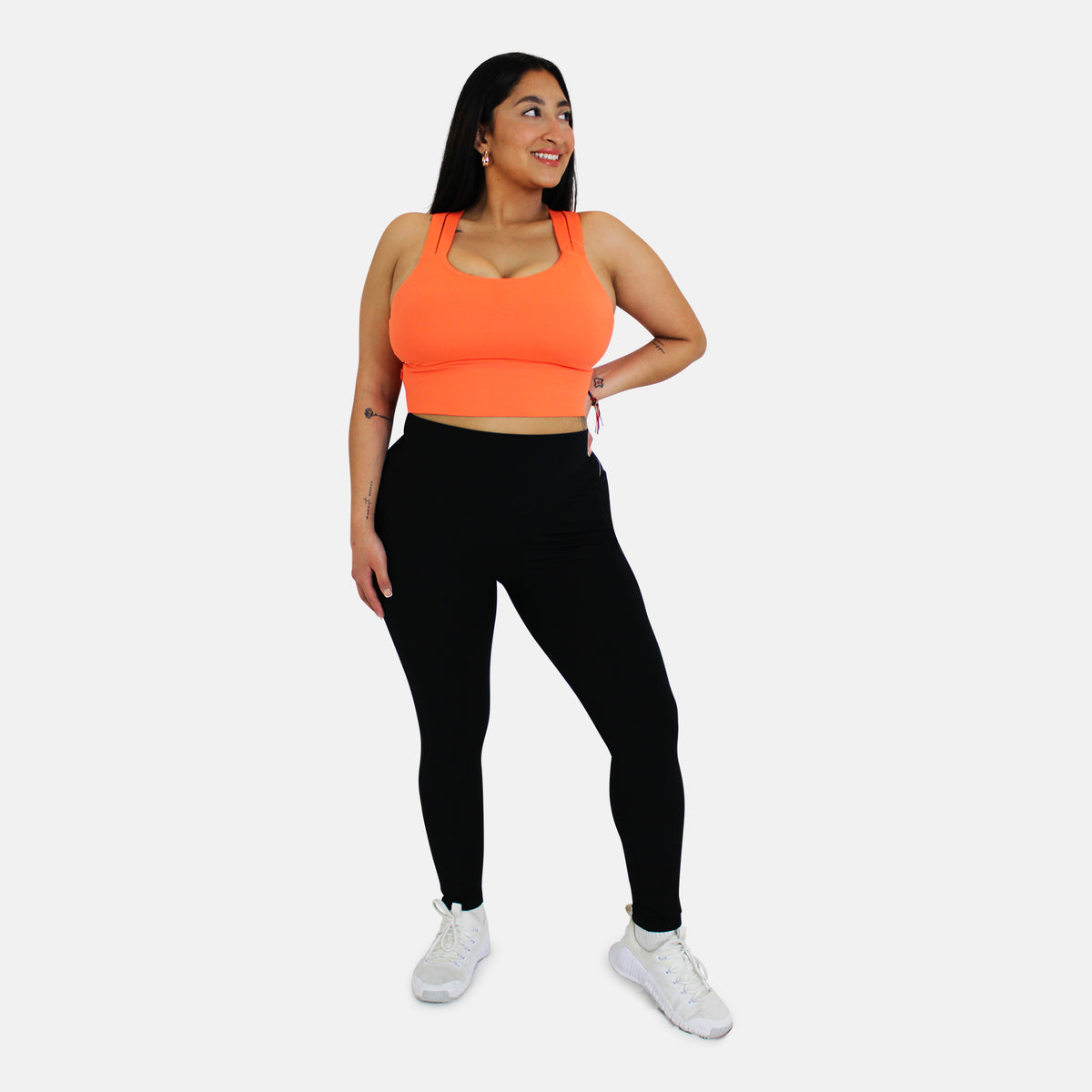 SIERRA SPORTS BRA - TANGERINE