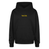 TACOS. OVERSIZED HOODIE. - black