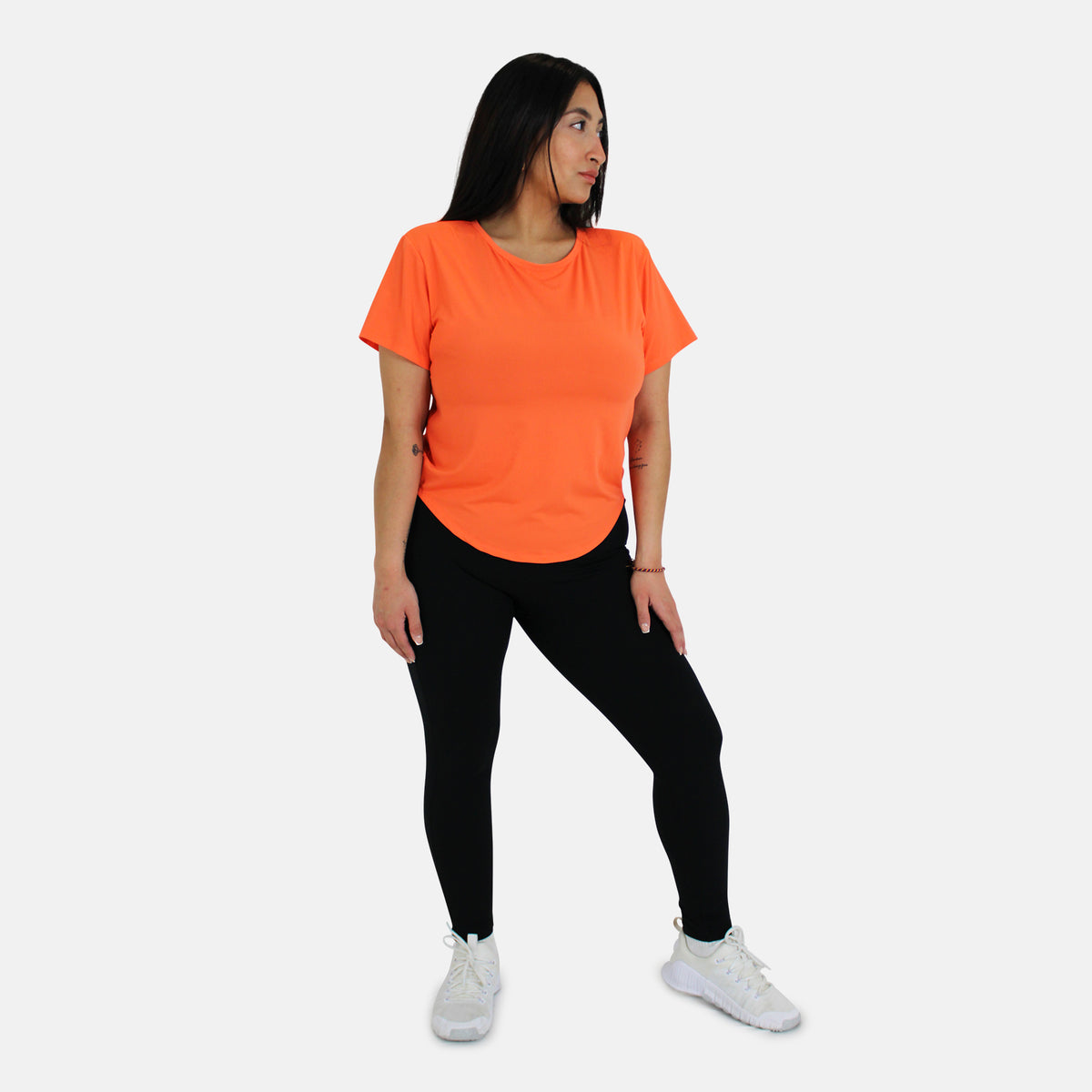 RACE READY TEE - TANGERINE