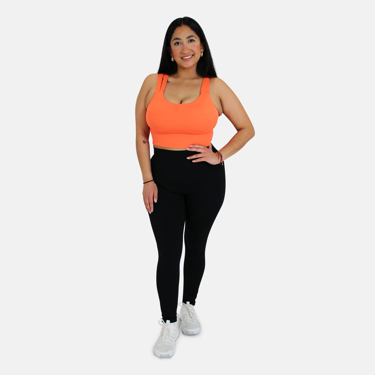 SIERRA SPORTS BRA - TANGERINE