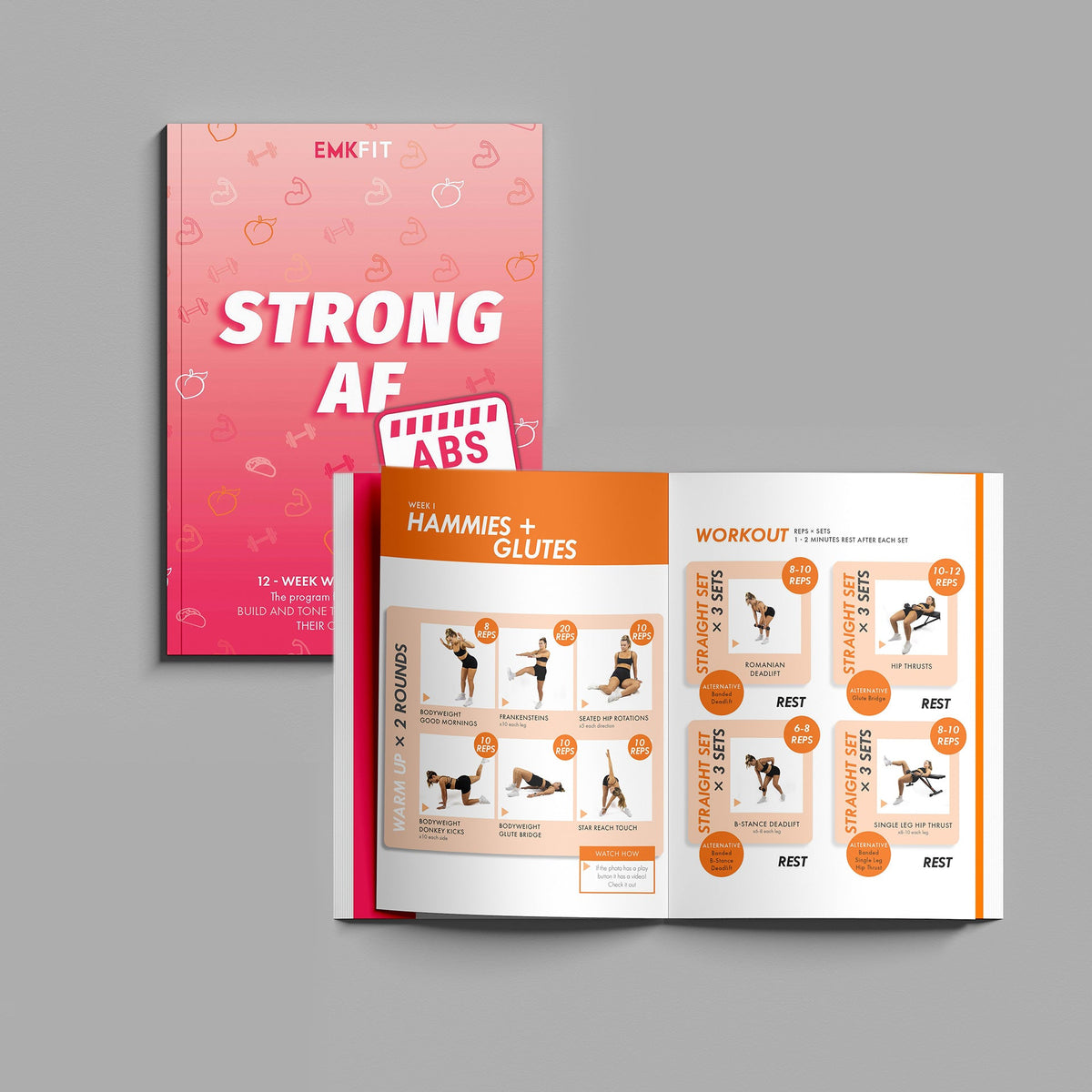 STRONG AF BUNDLE - ABS AND BOOTY + BANDS